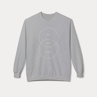 Trust, Let Go, Be Open Crewneck Sweatshirt