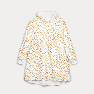 Floral Hooded Blanket