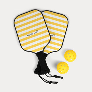 Striped Pickleball Kit