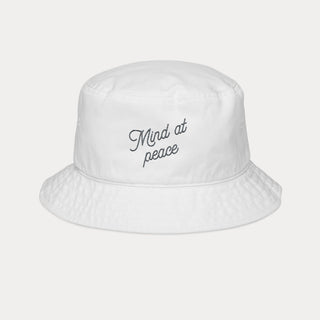 Mind at Peace Embroidered Bucket Hat